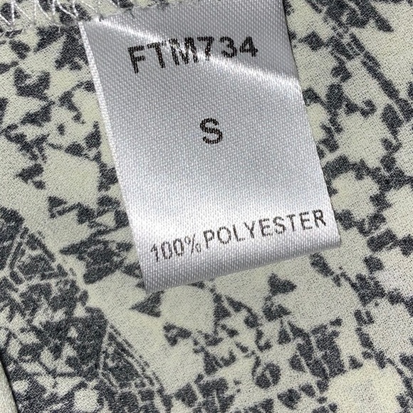 NWT THML Aztec Looking Halter Top w/ Braid around Neck & Tassel Detail (Small) - Picture 10 of 14